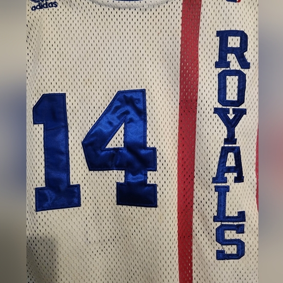 Adidas Cincinnati Royals NBA Official Oscar Robinson Jersey Hardwood Classics S - Picture 12 of 16